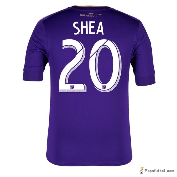 Camiseta Orlando City Replica Primera Ropa Shea 2016/17 Purpura